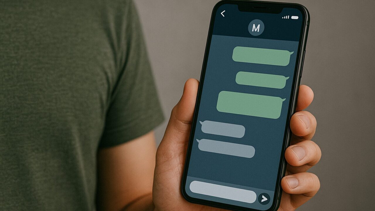 LINEの名前がイニシャル表示…浮気の疑いとトーク術