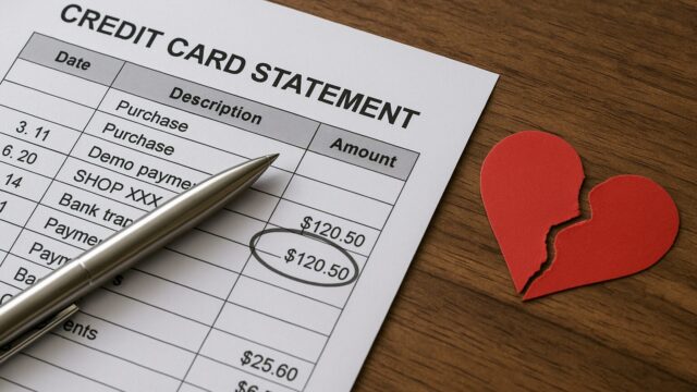 クレジット明細の見知らぬ店は浮気の証拠?確認フロー