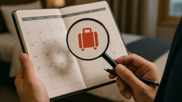 出張が増えた夫は浮気中?スケジュールで分かるサイン